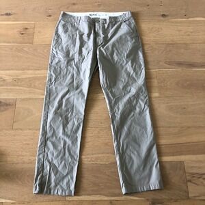 Fox Racing Khaki Chino Pants Mens Size 38 x 33 Beige Preppy Straight Leg Dress